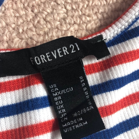 forever 21 striped dress - Picture 2 of 2